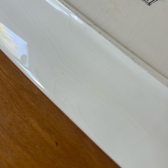 Michal Sparks Hand Painted Platter with Cherries and Bench - Picture 5 of 5